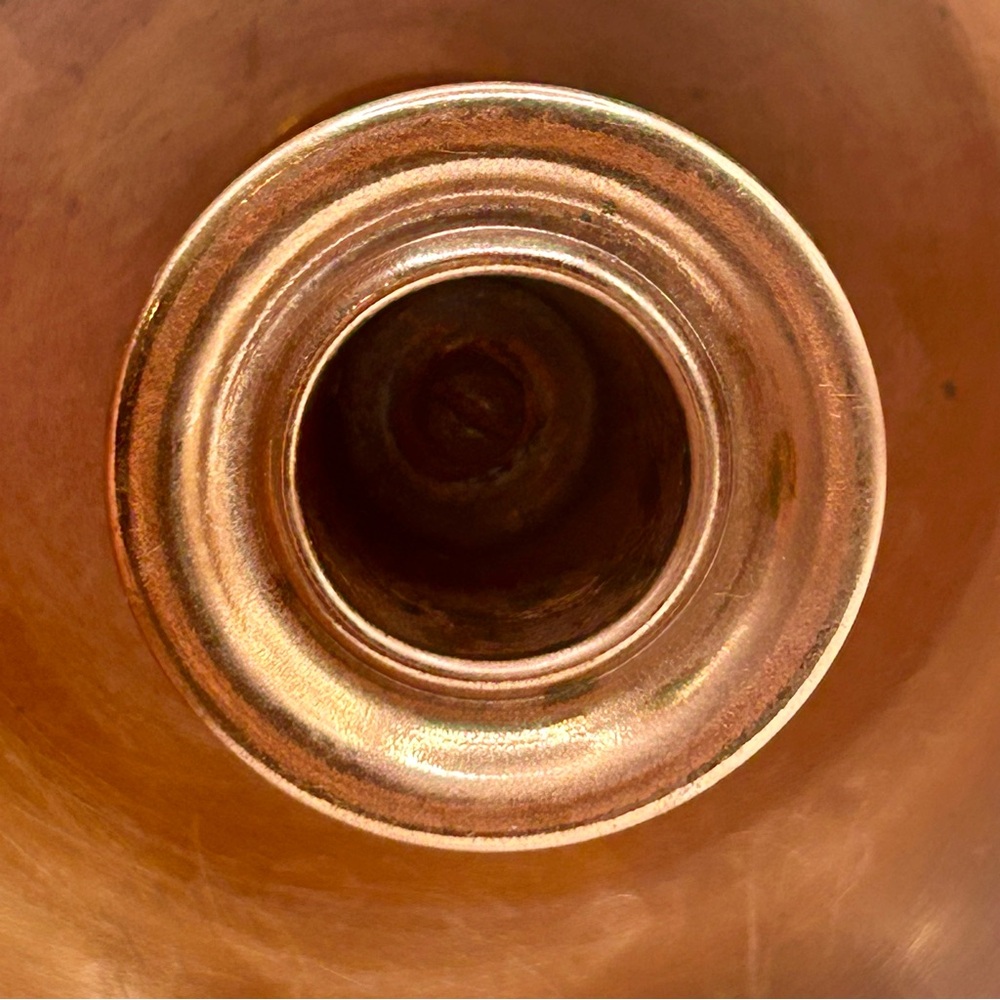 SET OF 2 Coppercraft Guild Mid Century Modern Copper Taper Candleholders MCM - Picture 5 of 5